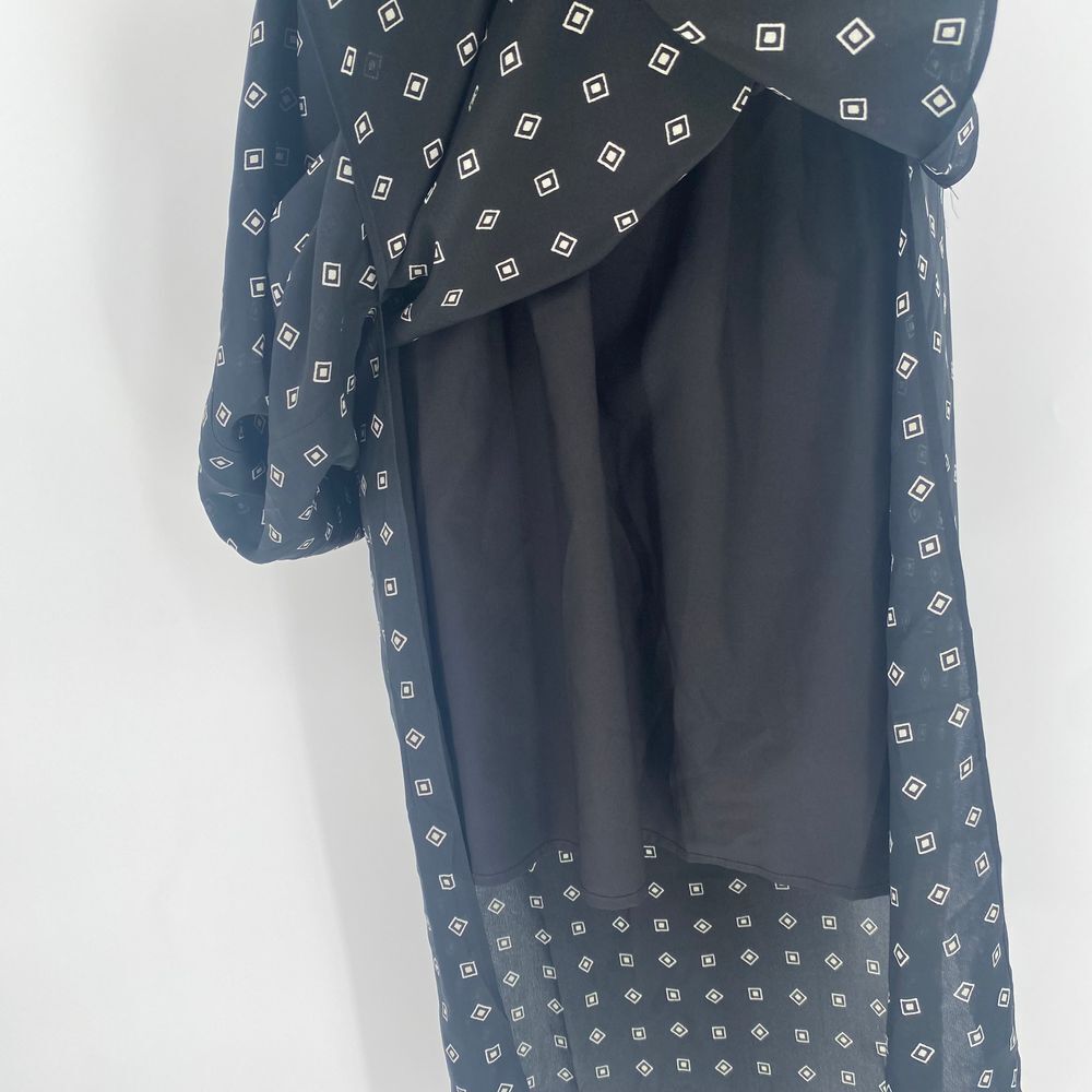 Madewell Silk Tie-Shoulder‎ Maxi Dress in Scatterblock Size 2 - Picture 7 of 11